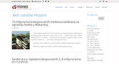 Desktop Screenshot of moneo.hr